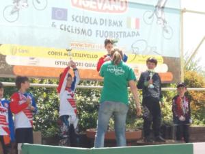 Premiazione BMX G2