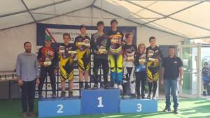 Premiazione Esordienti BMX (Fendoni campione italiano)